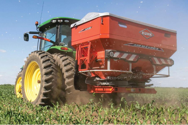 Kuhn | Fertilizer Spreaders | Axis® 40.2/50.2 H-EMC-W for sale at Phillips Equipment Corp, Virginia