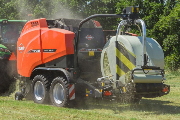 Kuhn | Round Baler-Wrapper Combinations | VBP 3100 Series for sale at Phillips Equipment Corp, Virginia Kuhn | Round Baler-Wrapper Combinations | VBP 3100 Series for sale at Phillips Equipment Corp, Virginia