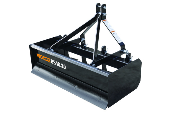 Woods | Box Scrapers | Model BS48.20 for sale at Phillips Equipment Corp, Virginia Woods | Box Scrapers | Model BS48.20 for sale at Phillips Equipment Corp, Virginia